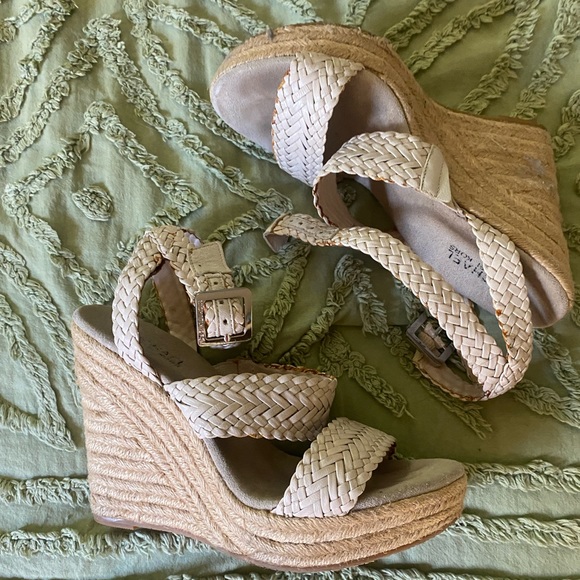 Michael Kors Braided Wedge Heels - Picture 2 of 4